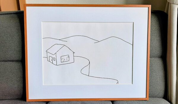 家の中 (A3・額装バージョン)